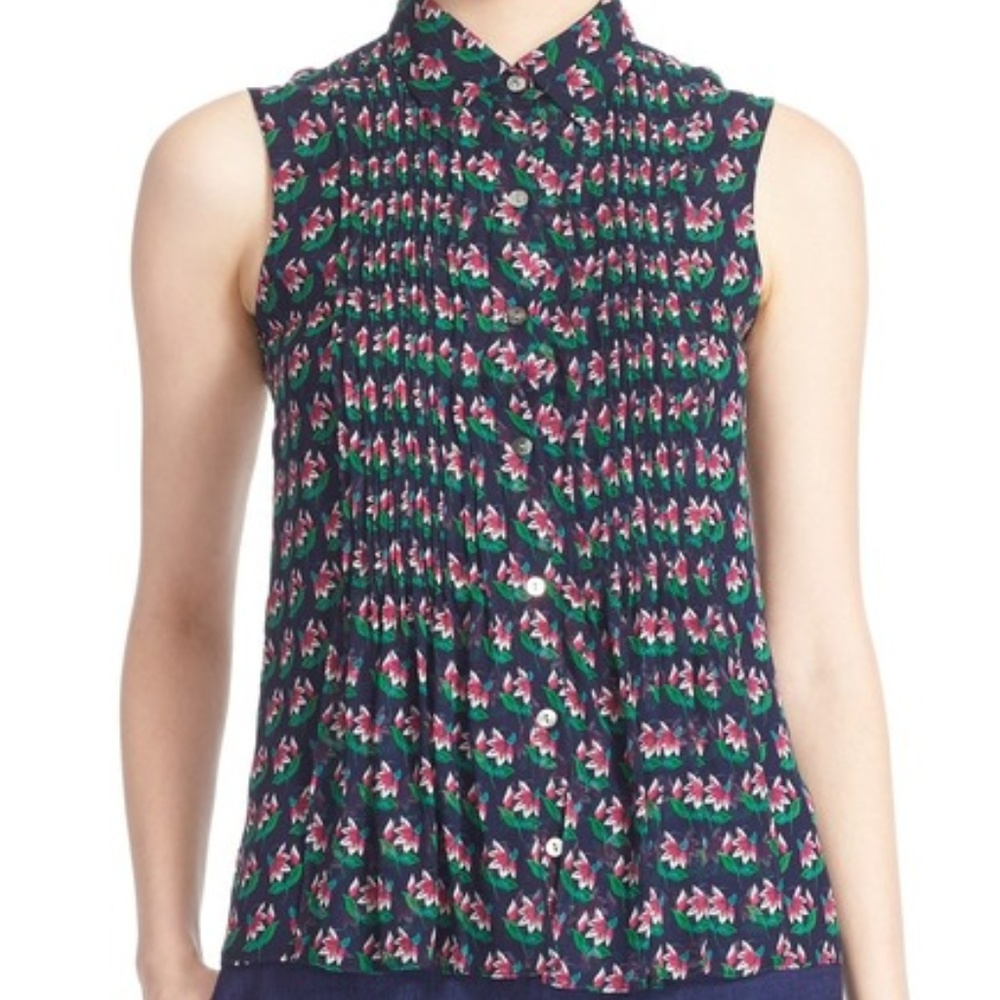 Diane Von Furstenberg ‘Blakely’ Floral Silk Top 8